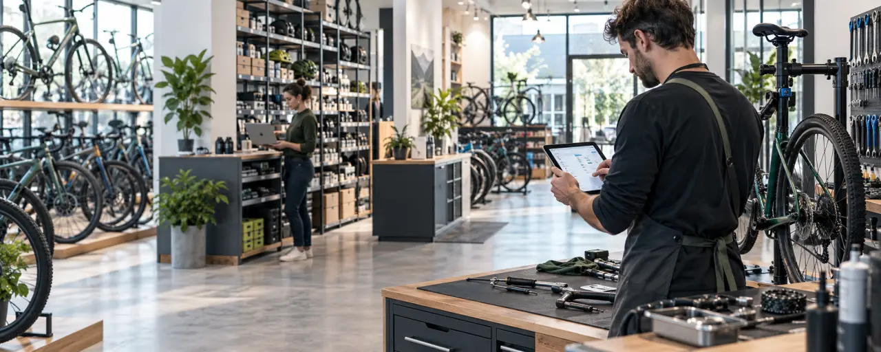 Logiciel de gestion pour magasin de vélos : le stock et l’atelier doivent parler le même langage