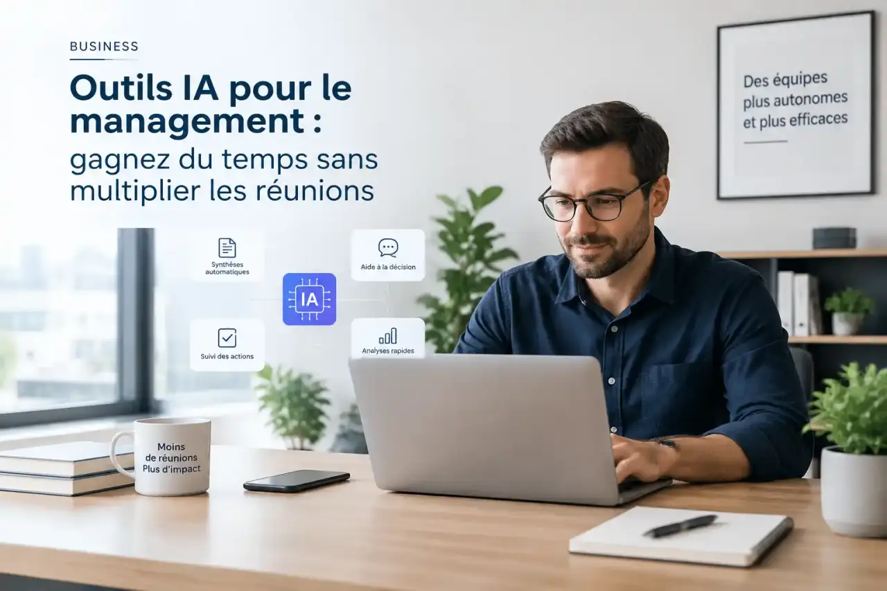 Outils IA pour le management : gagnez du temps sans multiplier les réunions