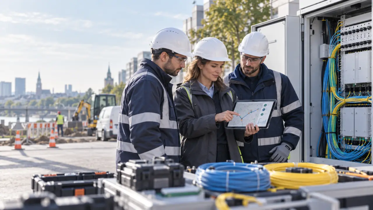 Un logiciel de gestion de projet fibre optique fiabilise le suivi terrain et limite les reprises