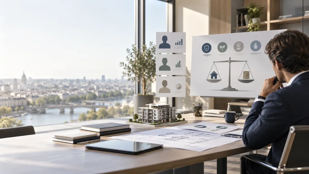 Stratégie d’investissement immobilier : le rendement ne suffit pas, choisissez selon votre profil
